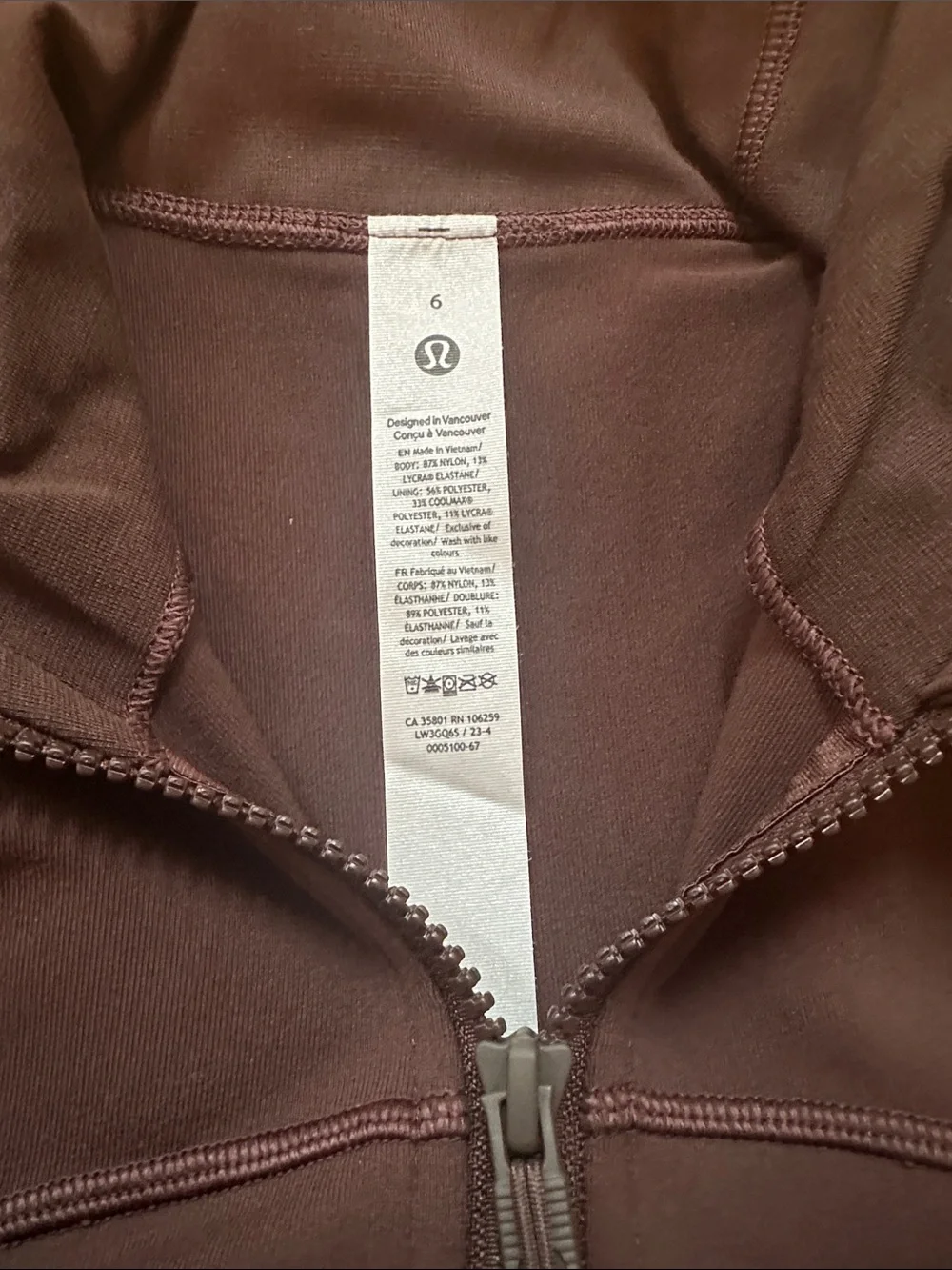 lululemon athletica streamlined full